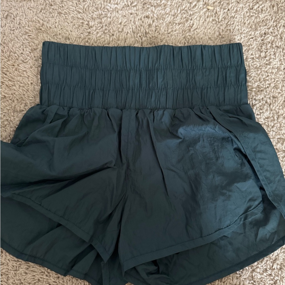 Women's High-Waisted Black Shorts